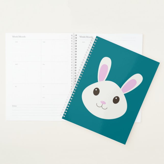 Carnet lapin mignon (Devant avec enveloppe)