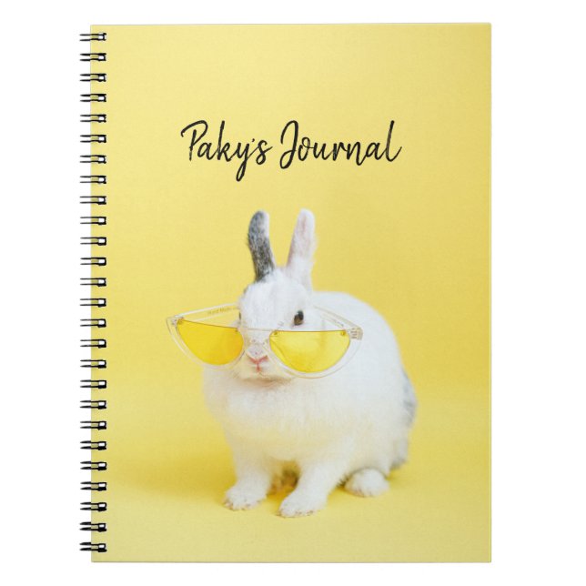 Carnet Lapin mignon (Devant)