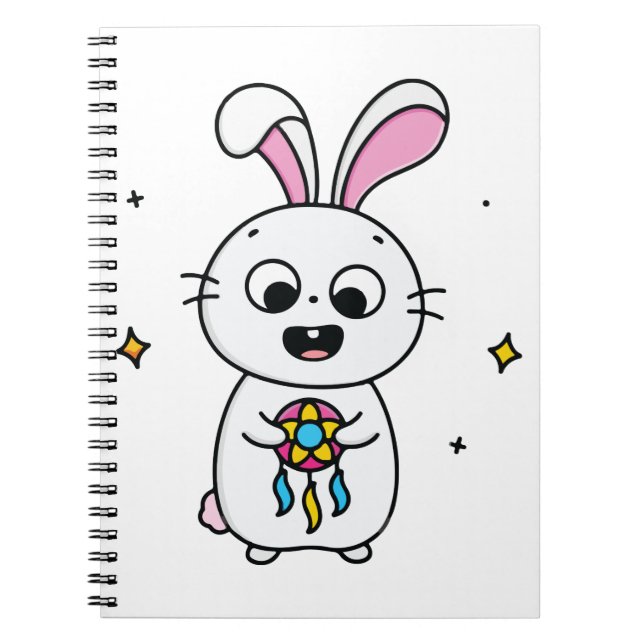 Carnet Lapin Mignon et Drôle (Devant)