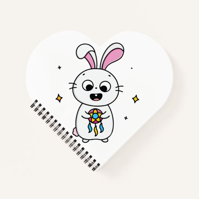Carnet Lapin Mignon et Drôle (Devant)