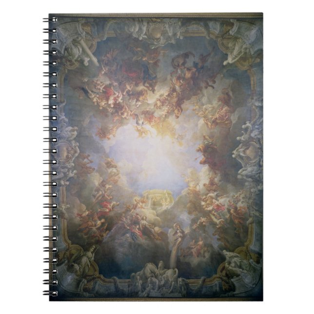 Carnet L'apothéose de Hercule, du plafond du Th (Devant)