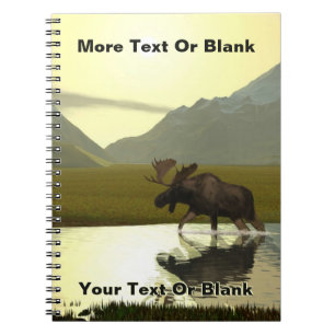 Carnet L'après-midi Moose