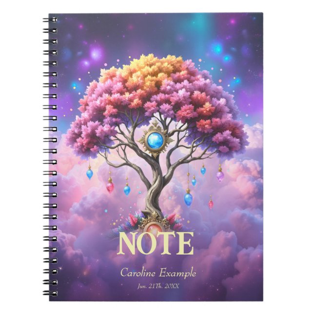 Carnet L'Arbre Céleste du Devenir.  (Devant)