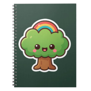 Carnet L'arbre convivial Kawaii