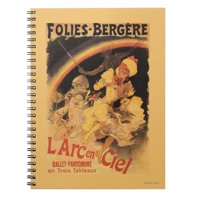 Carnet L'Arc-en-Ciel Ballet à Folies-Bergere (Devant)