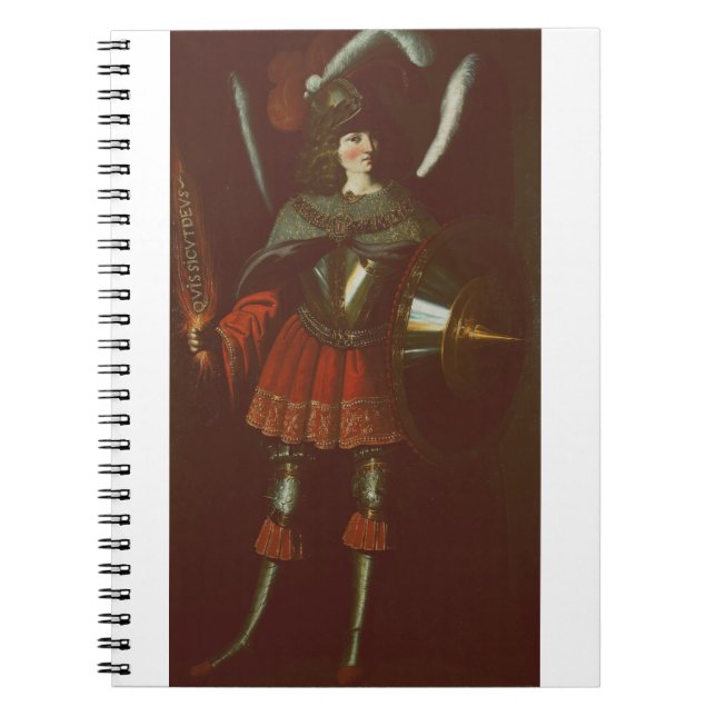 Carnet L'Archange Michel par Francisco de Zurbarán (Devant)