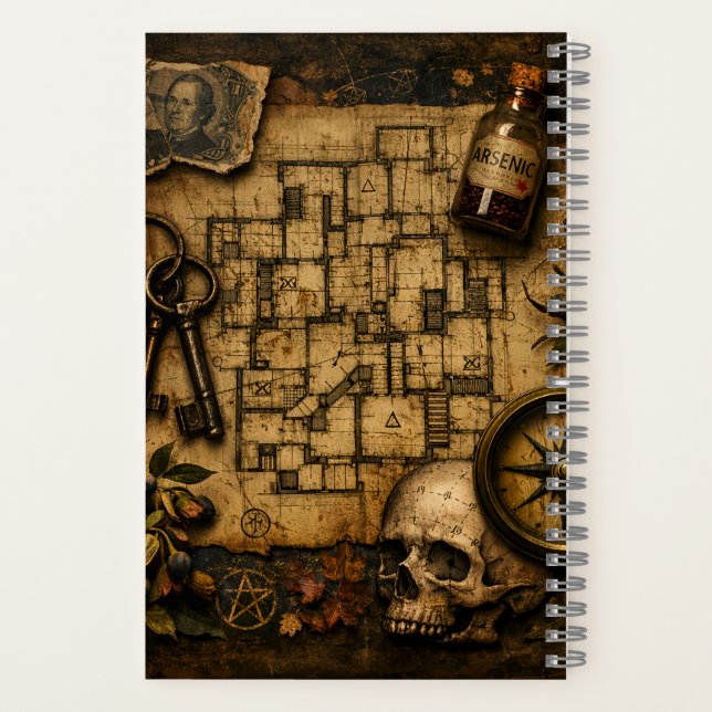 Carnet L'architecte de la mort : le château meurtrier de  (Verso)