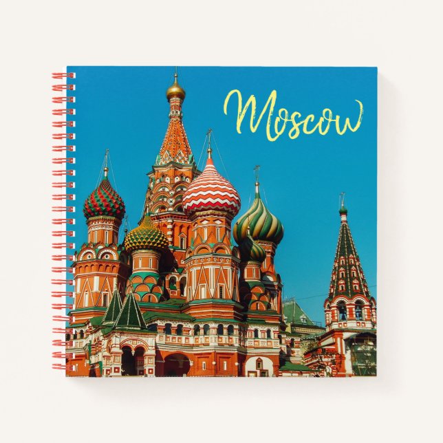 Carnet L'architecture de la cathédrale de Moscou (Devant)