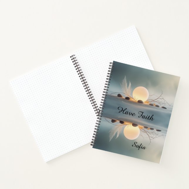 Carnet Large Zen Spiral Journal: Full Wrap Mindful (Intérieur)
