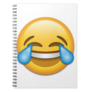 Carnet Larmes d'emoji de joie drôles