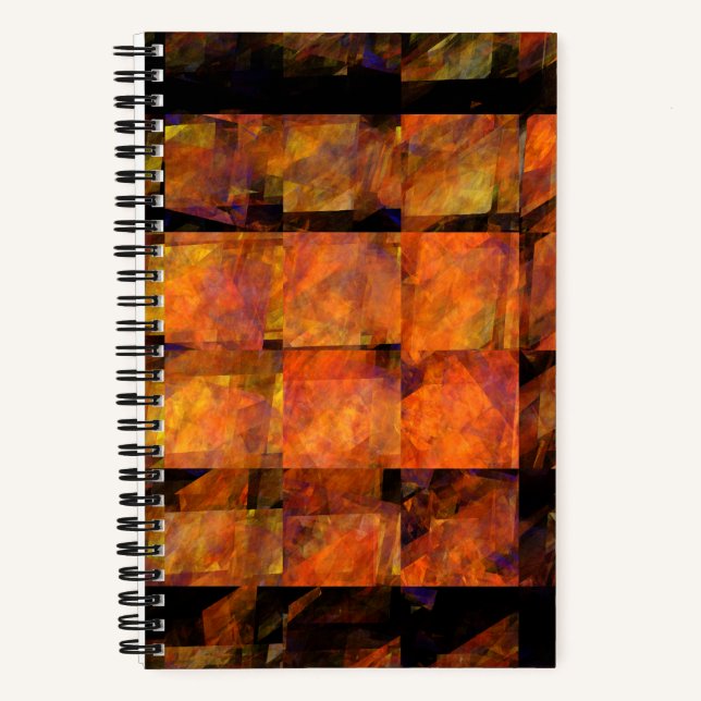 Carnet L'art Abstrait au mur (Recto)