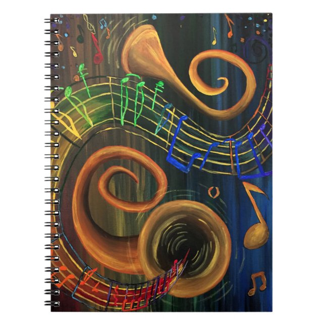 Carnet L'ART de la musique (Devant)