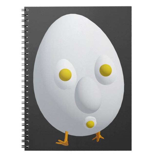 Carnet L'art de l'oeuf RG RA (Devant)