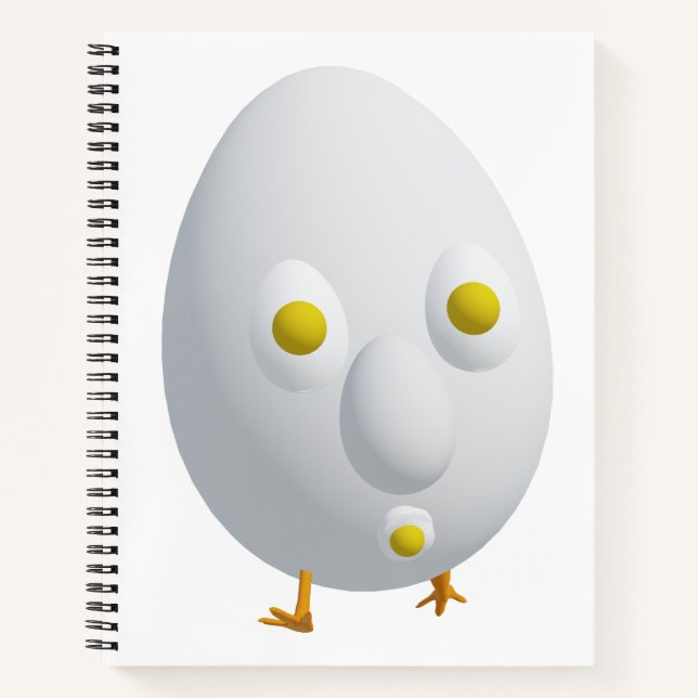 Carnet L'art de l'oeuf RG RA (Devant)
