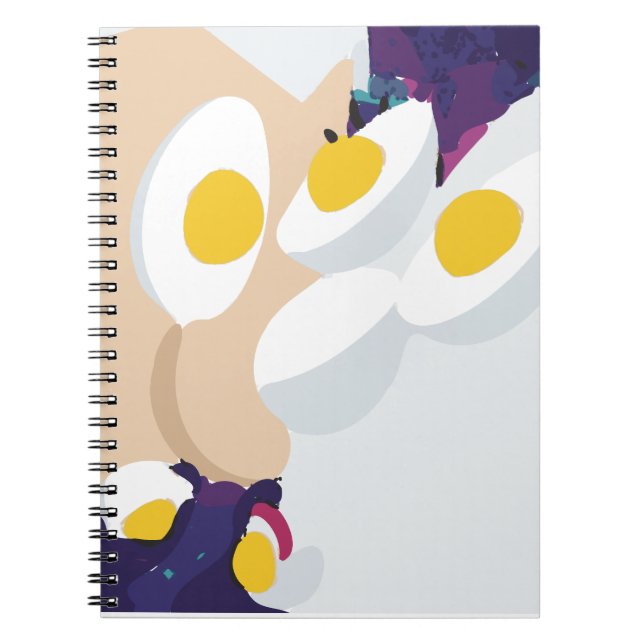 Carnet L'art de l'oeuf RG RA (Devant)