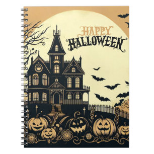 Carnet L'art d'Halloween vintage