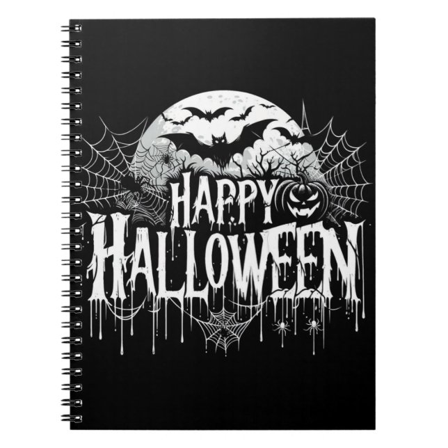Carnet L'art d'Halloween vintage (Devant)