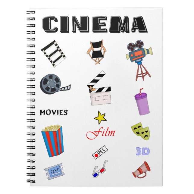 Carnet L'art du cinéma (Devant)