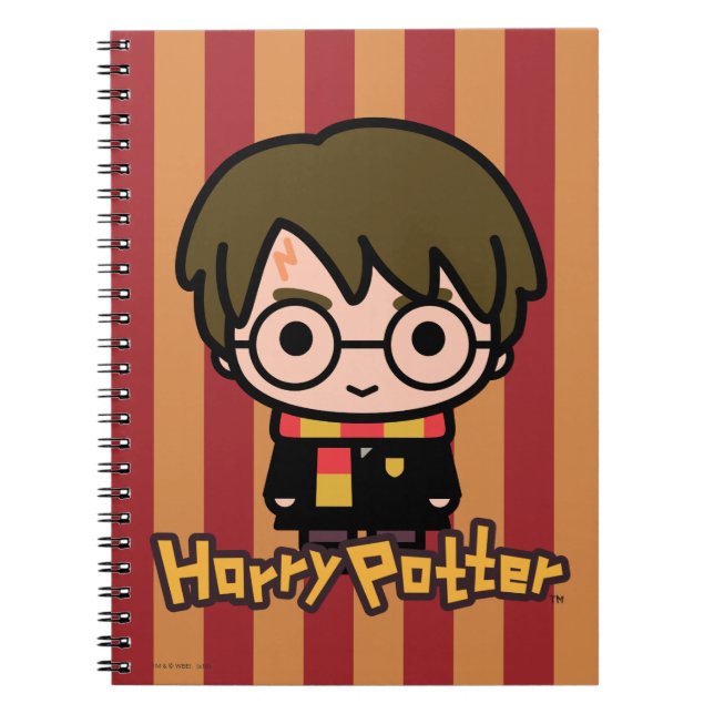 Carnet L'art du personnage de dessin animé Harry Potter (Devant)
