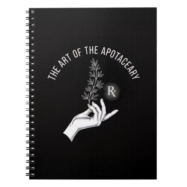 Carnet L'Art du Rx du pharmacien  (Devant)