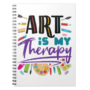 Carnet L'art est mon artiste thérapeutique L'art artisti