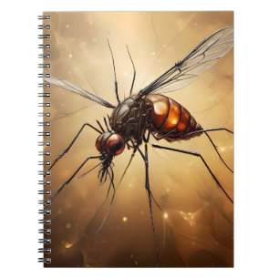 Carnet L'art fractal des moustiques,