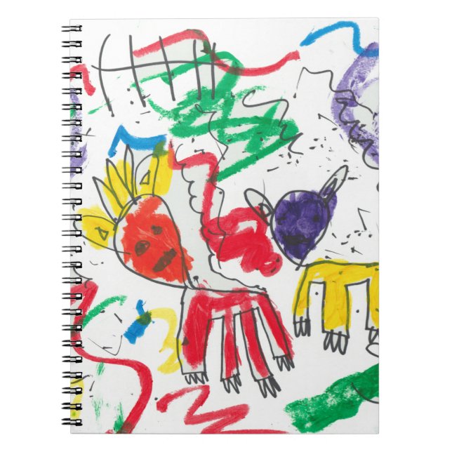 Carnet L'art inspiré par Basquiat de Charlotte (Devant)