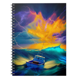 Carnet L'art nautique coloré