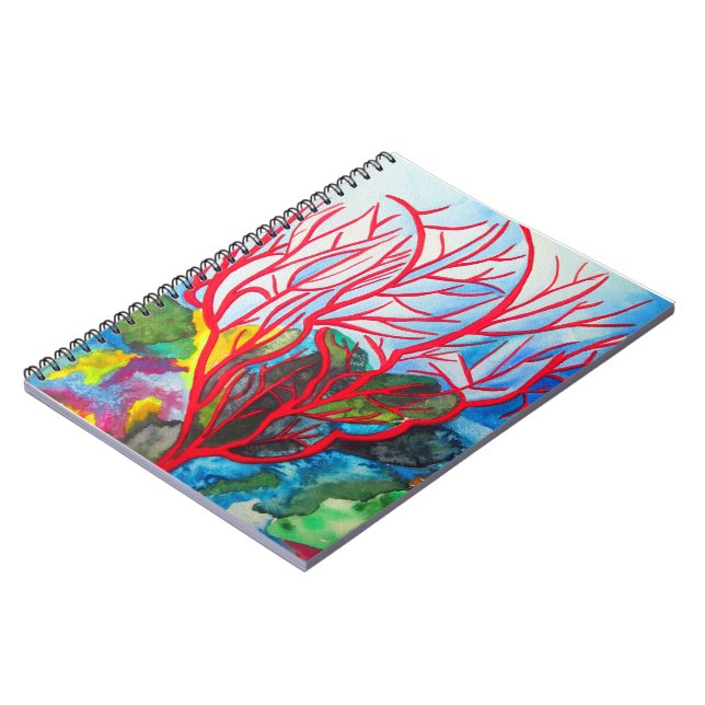 Carnet L'art océanique de Red Coral Reef (Côté gauche)