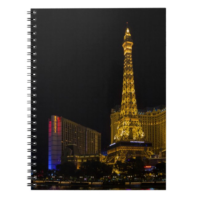 Carnet Las Vegas la nuit (Devant)