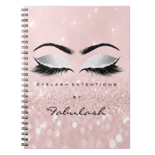 Carnet Lashes Parties scintillant Yeux maquillage Rose Ro