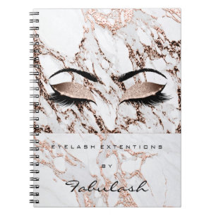 Carnet Lashes Parties scintillant Yeux Rose de maquillage