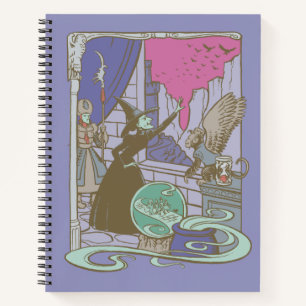 Carnet L'Assistant D'Oz™   Storybook Wicked Witch™
