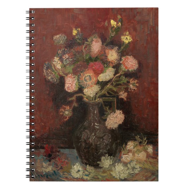 Carnet L'aster chinois et le gladioli | Vincent van Gogh (Devant)