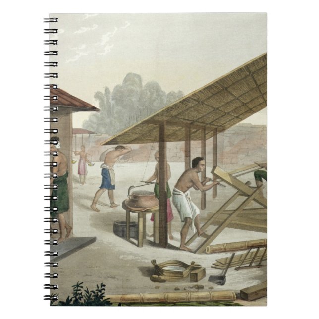 Carnet L'atelier de menuiserie dans Kupang, Timor, (Devant)
