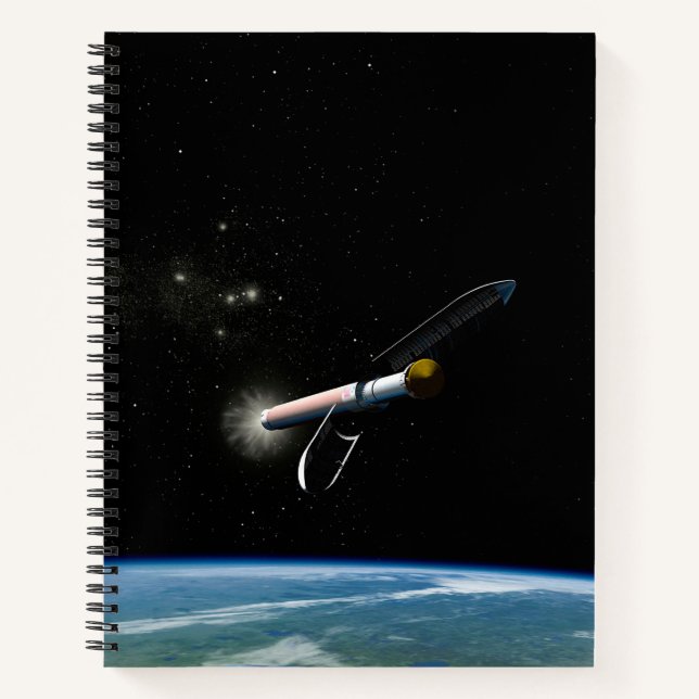 Carnet L'Atlas V541 Lance Le Véhicule En Orbite. (Devant)