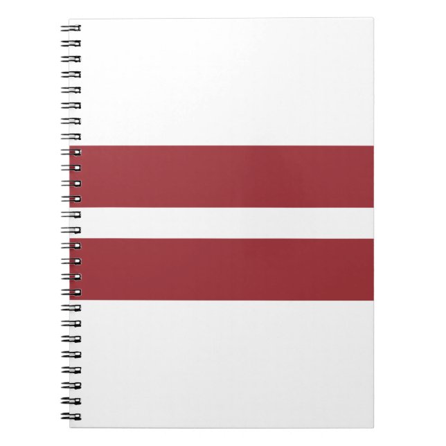 Carnet Latvia Flag (Devant)