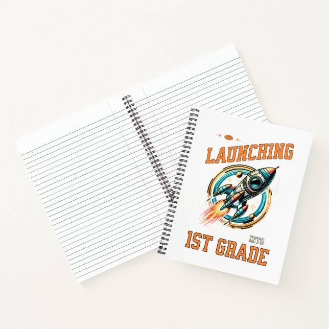 Carnet Launching into 1st Grade -Back to School  (Intérieur)