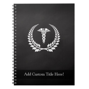 Carnet Laurier Médicale de caducée