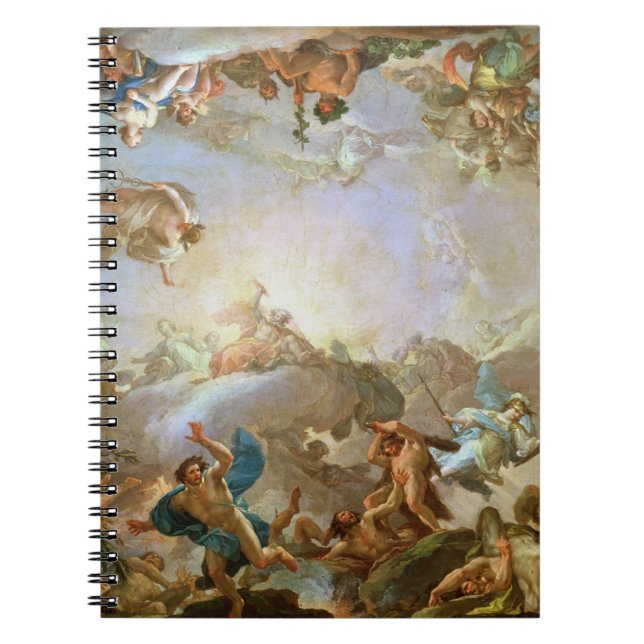 Carnet L'automne du Giants assiégeant Olympe, 1764 (oi (Devant)