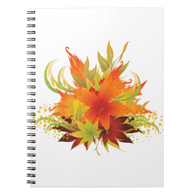 Carnet L'automne part Thanksgiving (Devant)