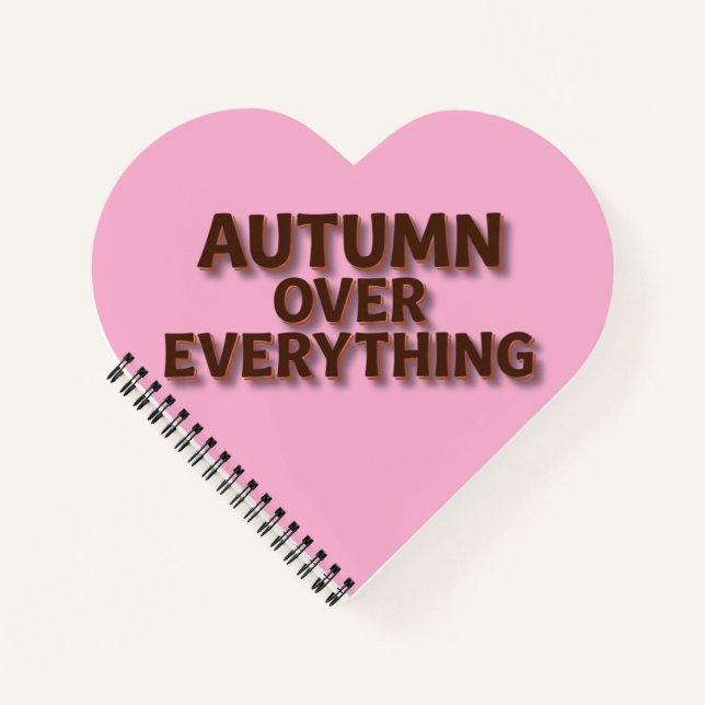 Carnet L'automne sur tout (Devant)