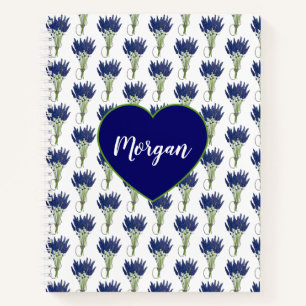 Carnet Lavande Bouquet Fleur violet Impression florale