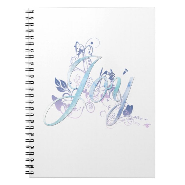 Carnet Lavande et Blue Joy (Devant)