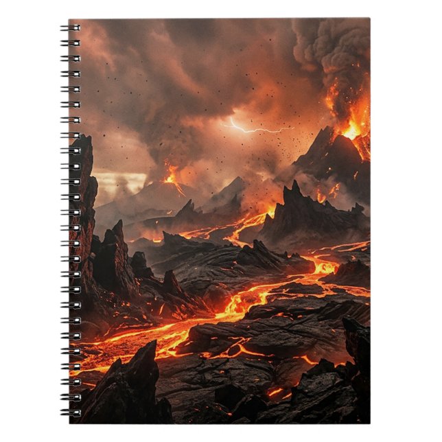 Carnet Lave volcanique (Devant)