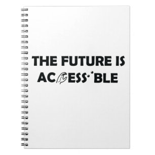 Carnet L'avenir est accessible ASL Sign Language Braille