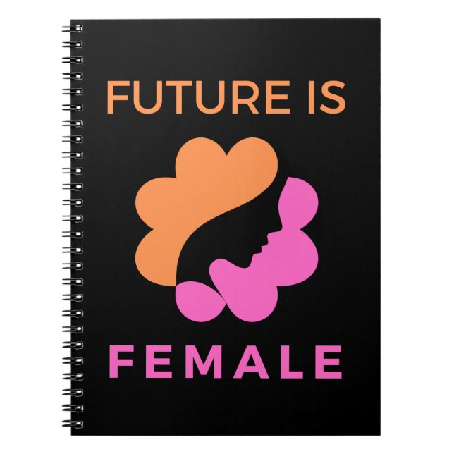 Carnet L'Avenir Est Femme Féministe (Devant)