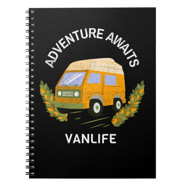 Carnet L'aventure attend VanLife (Devant)
