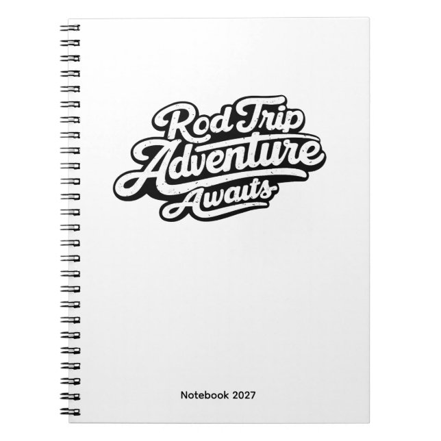 Carnet L'aventure d'un road trip vous attend (Devant)