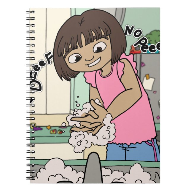 Carnet Laver les mains (Devant)